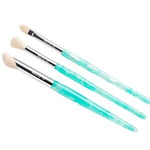 MOTD Cosmetics New 3 Pack Eye Brushes Seas the Day Makeup Brush Set